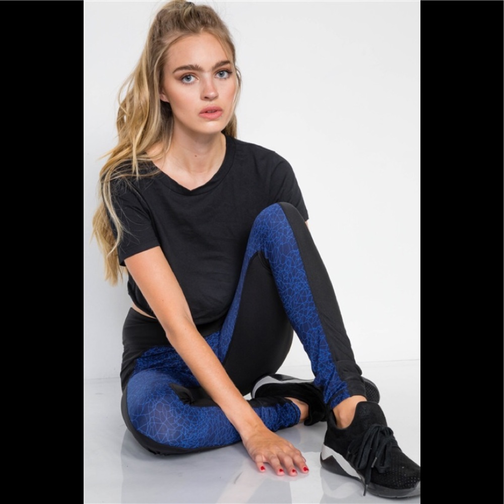 Blue Leggings